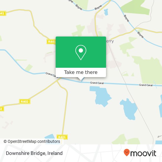 Downshire Bridge map