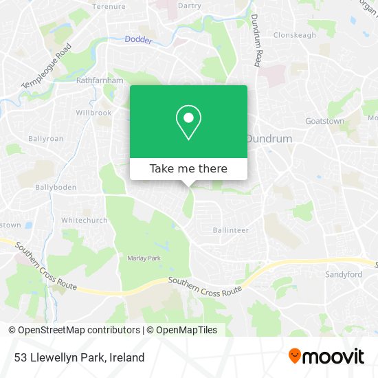 53 Llewellyn Park map