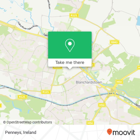 Penneys map