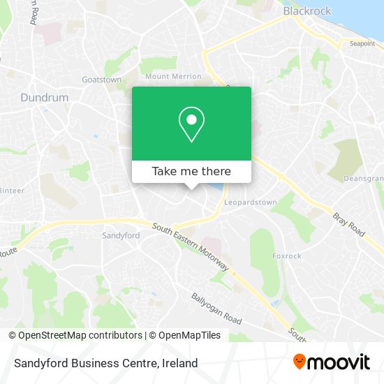 Sandyford Business Centre map