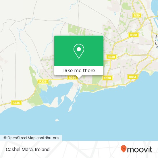 Cashel Mara map