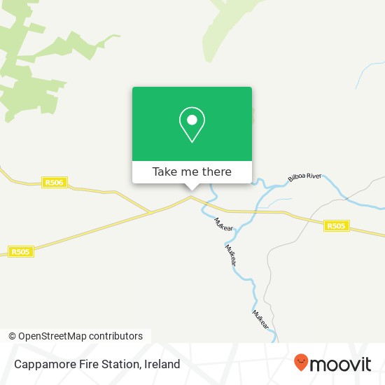 Cappamore Fire Station map