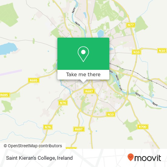 Saint Kieran's College map