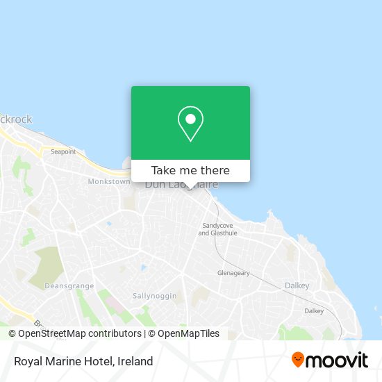 Royal Marine Hotel map