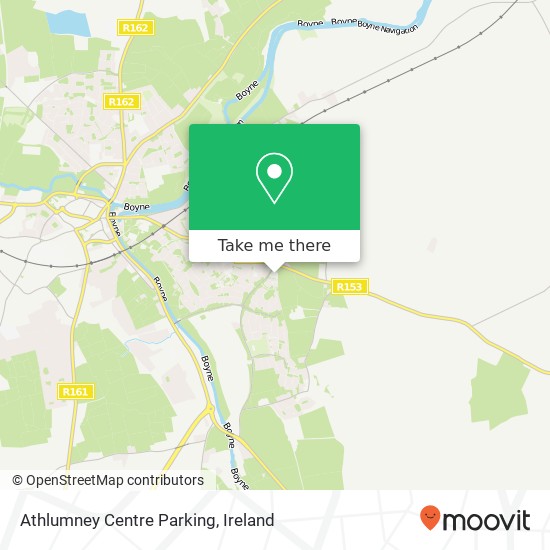 Athlumney Centre Parking map