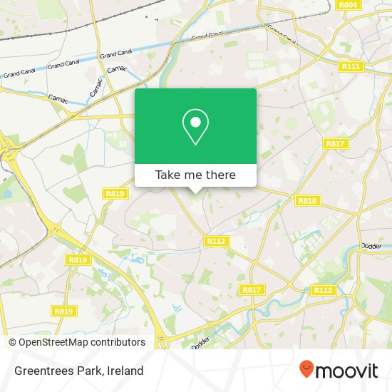 Greentrees Park map