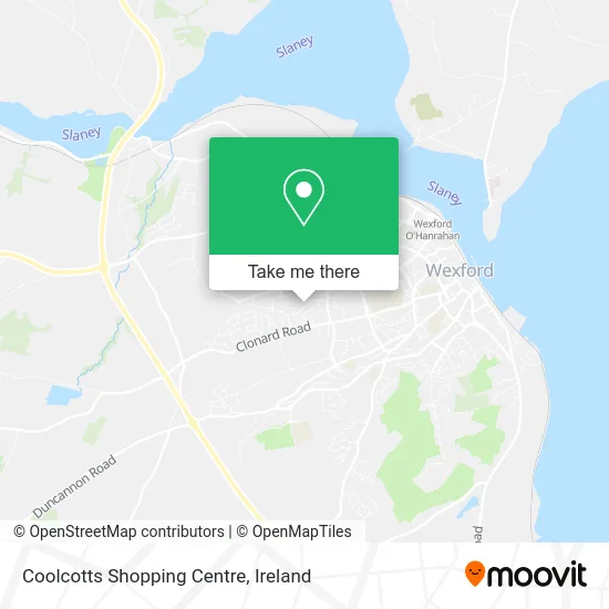 Coolcotts Shopping Centre map