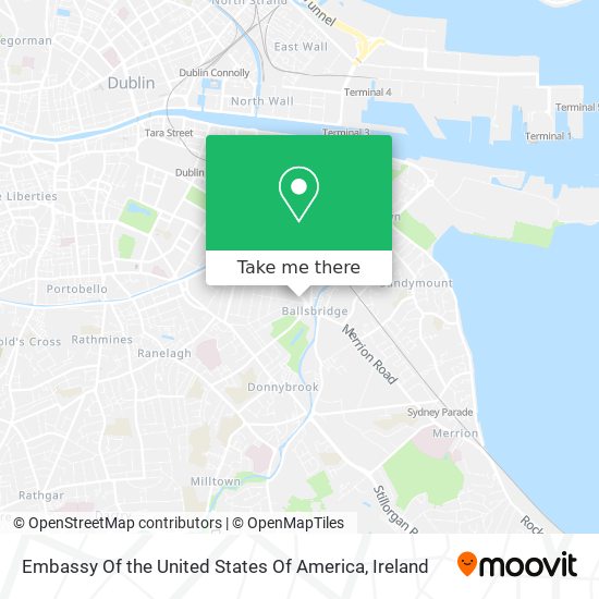 Embassy Of the United States Of America map