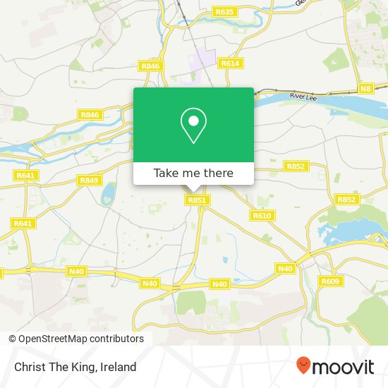 Christ The King map