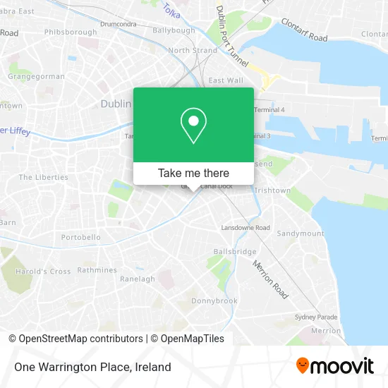 One Warrington Place map
