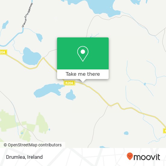 Drumlea map