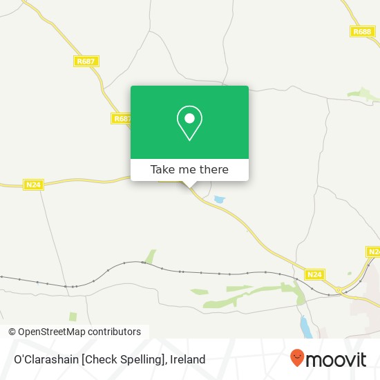 O'Clarashain [Check Spelling] map