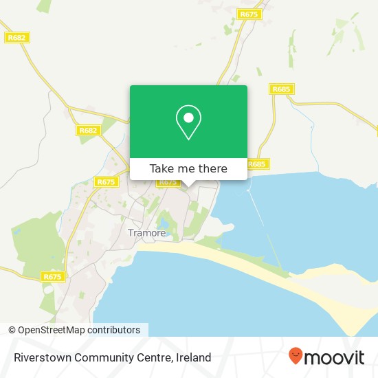 Riverstown Community Centre map