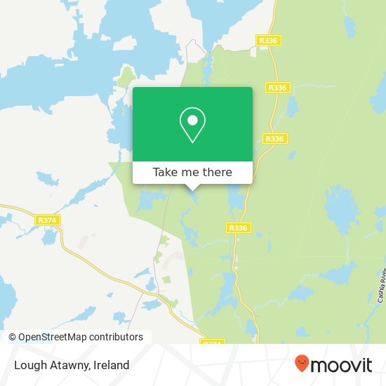 Lough Atawny map