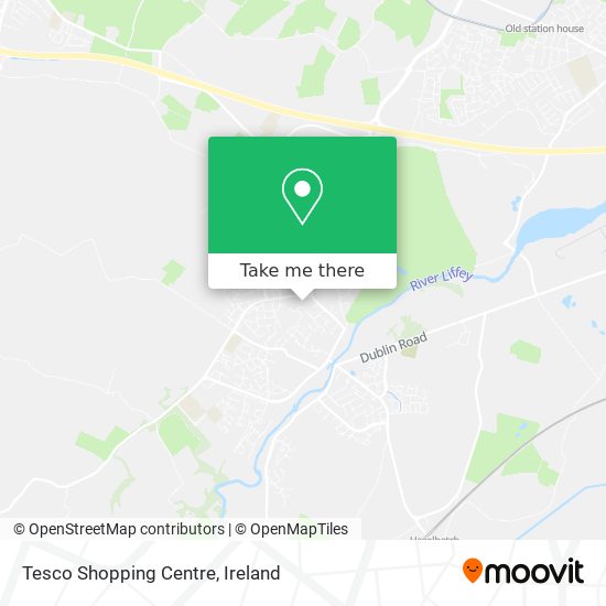 Tesco Shopping Centre map