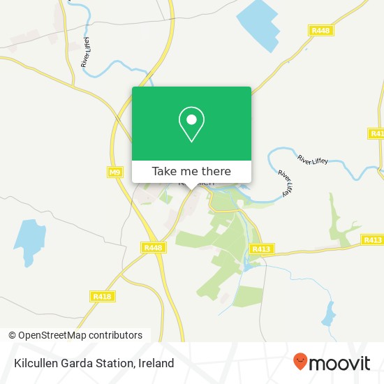 Kilcullen Garda Station map