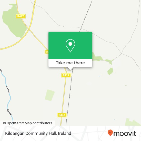 Kildangan Community Hall map