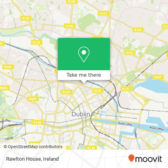 Rawlton House map