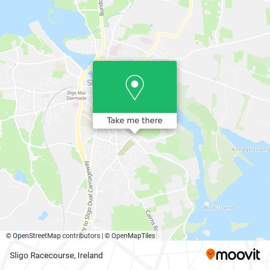 Sligo Racecourse map