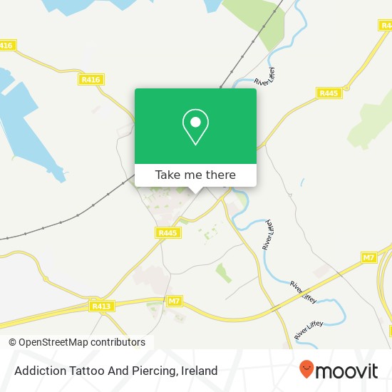 Addiction Tattoo And Piercing map