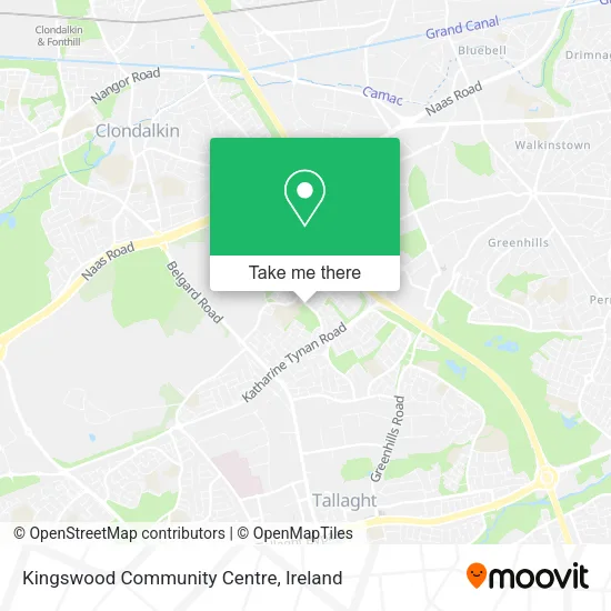 Kingswood Community Centre map