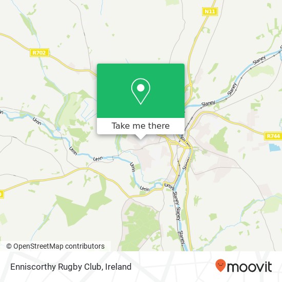 Enniscorthy Rugby Club map
