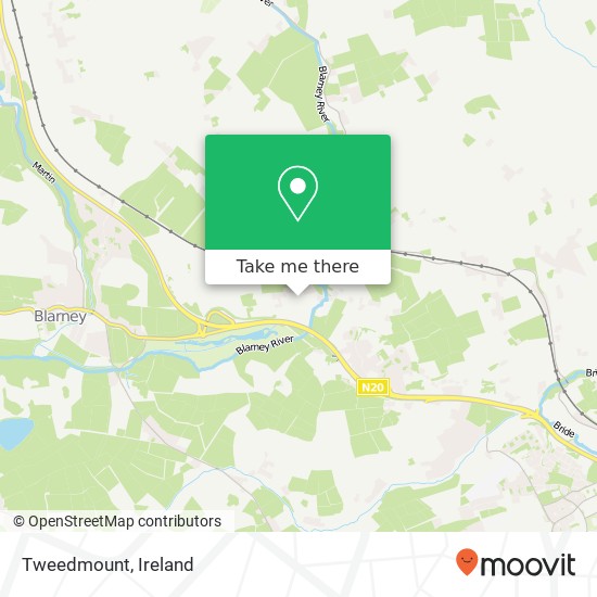 Tweedmount map