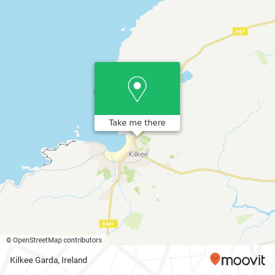 Kilkee Garda map