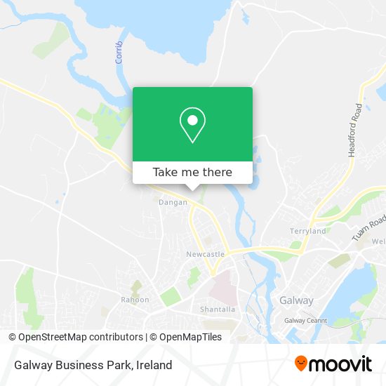 Galway Business Park map