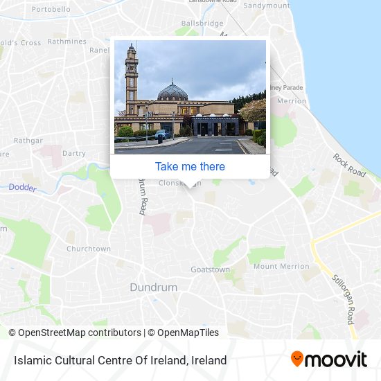 Islamic Cultural Centre Of Ireland map