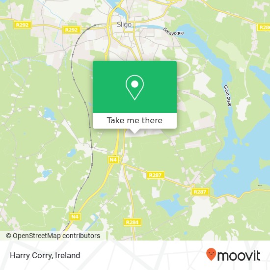 Harry Corry map