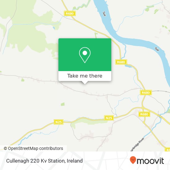 Cullenagh 220 Kv Station plan