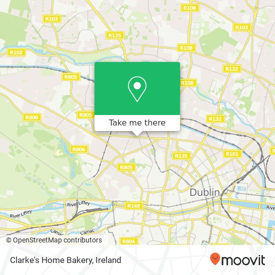 Clarke's Home Bakery map