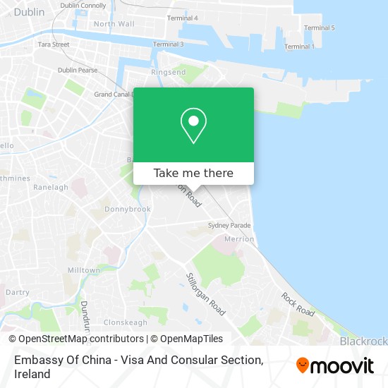 Embassy Of China - Visa And Consular Section plan