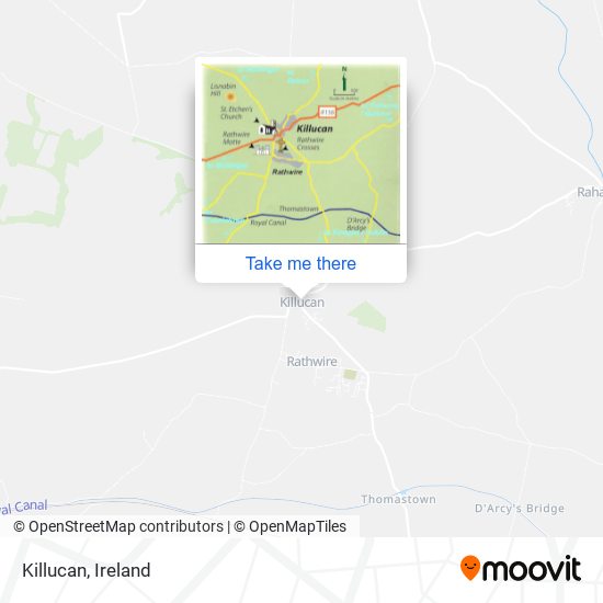 Killucan map
