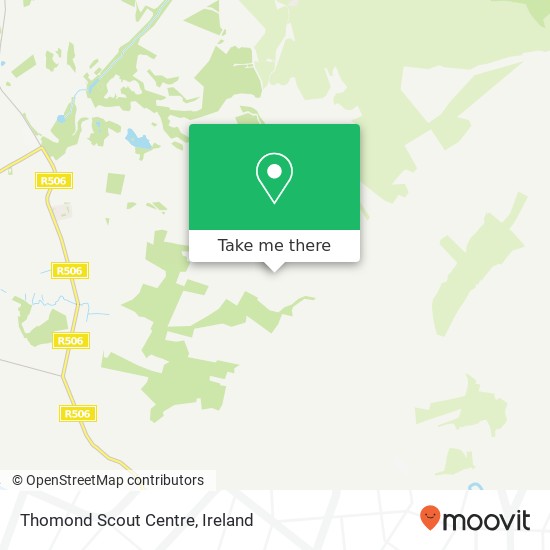 Thomond Scout Centre map