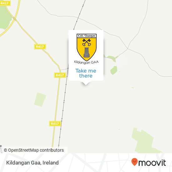 Kildangan Gaa map