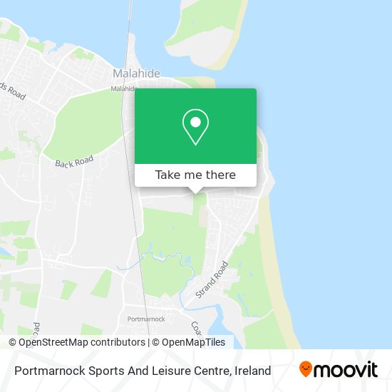 Portmarnock Sports And Leisure Centre map