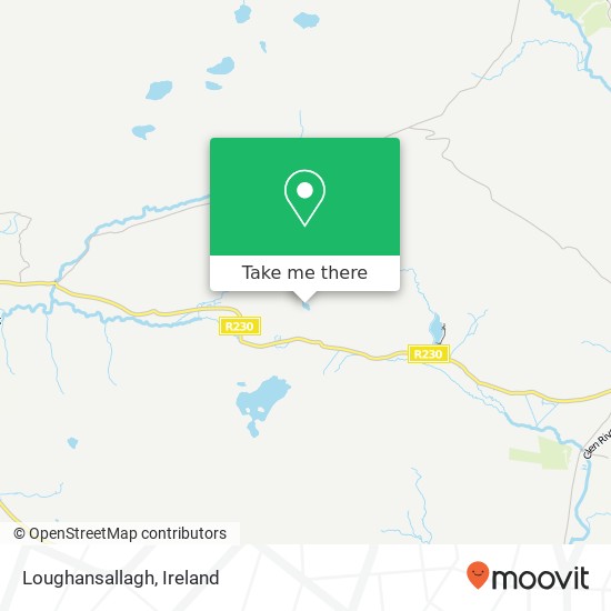 Loughansallagh map
