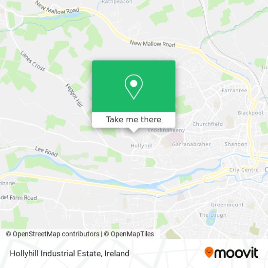 Hollyhill Industrial Estate map