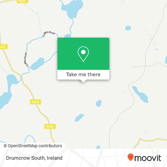 Drumcrow South map