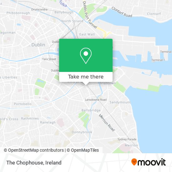 The Chophouse map