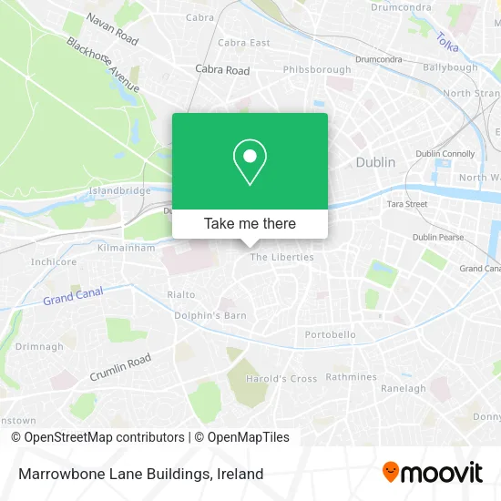 Marrowbone Lane Buildings map