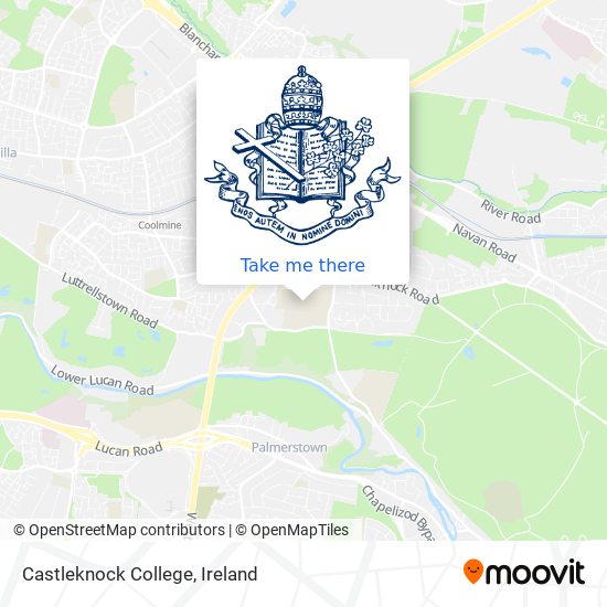 Castleknock College map