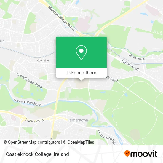Castleknock College map