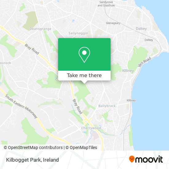 Kilbogget Park map
