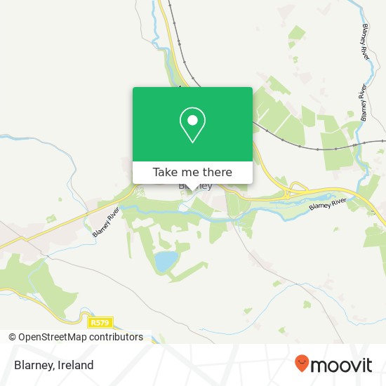 Blarney map