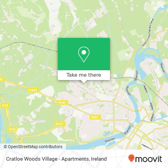 Cratloe Woods Village - Apartments map