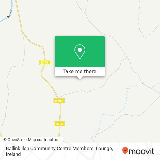 Ballinkillen Community Centre Members' Lounge map