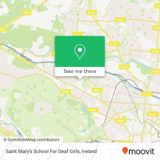 Saint Mary's School For Deaf Girls map